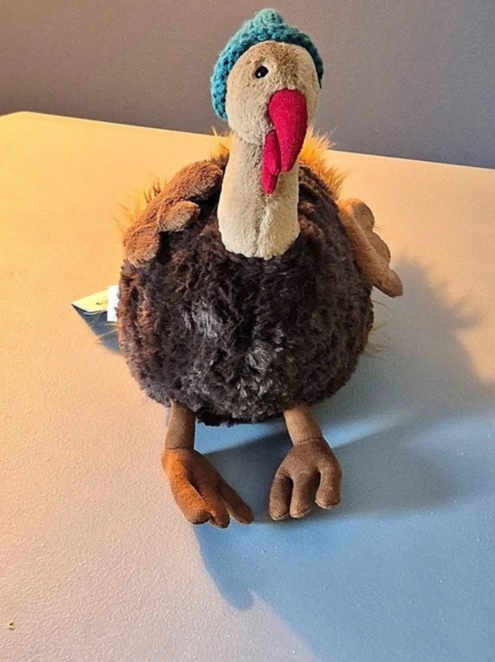 Jellycat Theo Turkey Plush Stuffed Animal